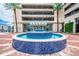 The Vue at Lake Eola features a beautiful mosaic tile fountain at the front entrance at 150 E Robinson St # 407, Orlando, FL 32801