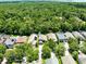 An aerial view showcasing houses with beautiful green spaces and natural light at 1617 Song Sparrow Ct, Sanford, FL 32773