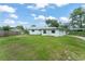 A view of the backyard and exterior of the home at 2538 Meadowview Ln, Deland, FL 32720