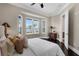 Bedroom boasts a bay window overlooking the water view at 2937 Butler Bay N Dr, Windermere, FL 34786