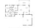 Detailed floor plan showcasing layout including bedrooms, bathrooms, living spaces, kitchen, screened porch, and garage at 3010 Brandywine Dr, Orlando, FL 32806