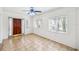 Entrance showing tile floors, ceiling fan and front door at 311 Cortland Ave, Winter Park, FL 32789