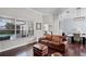 Cozy living room offering views of the pool area with great natural lighting at 3711 Half Moon Dr, Orlando, FL 32812