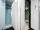 Community locker room with shower and sauna at the community pool for residence at 400 E Colonial Dr # 1501, Orlando, FL 32803
