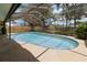 Pool view of enclosed backyard at 419 W Orange St, Altamonte Springs, FL 32714