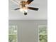 Bedroom featuring ceiling fan, natural light, and neutral paint at 600 Northern Way # 607, Winter Springs, FL 32708
