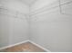 Walk-in closet features wire shelving for plenty of storage at 600 Northern Way # 607, Winter Springs, FL 32708
