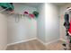 Spacious walk-in closet with shelving provides ample storage at 1024 Desert Candle Dr, Ocoee, FL 34761