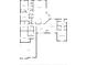 Detailed floor plan showcasing the layout with bedrooms, kitchen, living room, bathrooms, and garage at 14128 Bramble Bush Ct, Orlando, FL 32832