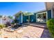 Charming backyard with a water feature, patio, and manicured landscaping at 1609 E Kaley Ave, Orlando, FL 32806