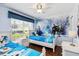 Charming themed bedroom with decor that makes the room pop and plenty of natural light at 165 Scrub Jay Way, Davenport, FL 33896