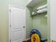 Spacious closet features shelving for pillows and storage at 165 Scrub Jay Way, Davenport, FL 33896