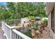 Backyard featuring a fish pond and lush landscaping providing a serene outdoor retreat at 1692 Blue Grass Blvd, Deland, FL 32724