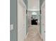 Bathroom with tile flooring, dual sink vanity and combination tub and shower at 1692 Blue Grass Blvd, Deland, FL 32724