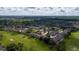 Expansive aerial view of a residential neighborhood, featuring a mix of houses and green spaces at 2638 Clarinet Dr, Orlando, FL 32837
