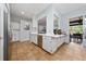 View of open kitchen with stainless steel appliances, and bar counter seating at 2638 Clarinet Dr, Orlando, FL 32837