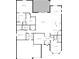 Detailed floor plan showcasing the home's layout and dimensions, including the spacious living areas at 2896 Matera Dr, St Cloud, FL 34771