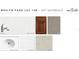 Collection of kitchen and bath materials, showing counter tops, cabinet and flooring options at 2971 Embark Trail, St Cloud, FL 34771