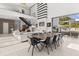 Expansive living space showcasing an open layout, soaring ceilings and views of the outdoor living area at 350 Northwind Rd, Maitland, FL 32751