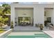Modern home with a pool and inviting outdoor entertaining area at 350 Northwind Rd, Maitland, FL 32751