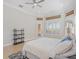 Bright main bedroom with an exterior door, and large window for great views at 4951 Parkview Dr, St Cloud, FL 34771