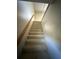 Carpeted staircase with wooden handrail, providing access to the upper levels of the home at 5564 Slash Pine Ct # 4, Orlando, FL 32811