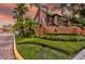 Well-maintained community entrance with lush landscaping, signage, and an inviting atmosphere at 6029 Westgate Dr # 726, Orlando, FL 32835