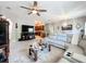 Inviting living room with an open concept design, sleek floors, and comfortable seating at 725 Ashworth Overlook Dr # C, Apopka, FL 32712