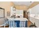 Beautiful kitchen featuring custom cabinets, stone countertops, stainless appliances and modern lighting fixtures at 849 Bentley Green Cir, Winter Springs, FL 32708