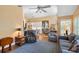 Open concept living area featuring kitchen, dining, and living room at 849 Bentley Green Cir, Winter Springs, FL 32708