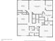 The floor plan showcases the second floor with multiple bedrooms, bathrooms, and closet spaces at 9319 Marsh Oaks Ct, Orlando, FL 32832