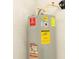 New water heater with energy guide label at 11081 Savannah Landing Cir, Orlando, FL 32832