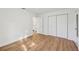 Bedroom with closet and wood flooring at 1320 E Lombardy Dr, Deltona, FL 32725