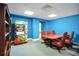 Well-appointed conference room with comfortable seating and a vending machine for snacks and drinks at 151 E Washington St # 424, Orlando, FL 32801