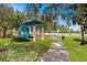 Scenic park view featuring green spaces, walking paths, and a distinctive blue structure at 151 E Washington St # 424, Orlando, FL 32801