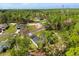Aerial view of homes nestled amongst lush trees at 17445 Sw 41St Cir, Ocala, FL 34473