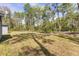 Large, grassy backyard surrounded by trees, providing a peaceful outdoor space at 17445 Sw 41St Cir, Ocala, FL 34473