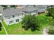 Aerial view of the backyard and surrounding properties at 1509 Cedar Lake Dr, Orlando, FL 32824