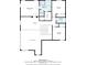 Detailed floor plan showcasing the layout of the bedrooms and baths including dimensions at 1509 Cedar Lake Dr, Orlando, FL 32824