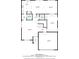 Detailed floor plan showcasing the layout of the home, including room dimensions at 1509 Cedar Lake Dr, Orlando, FL 32824