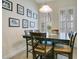 Charming dining area with natural light, a stylish table, and seating for six at 1636 Hanks Ave, Orlando, FL 32814