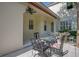 The outdoor patio features comfortable seating arrangements and ample space for relaxation and entertainment at 1636 Hanks Ave, Orlando, FL 32814