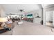 Expansive living room with an open layout, perfect for entertaining and Gathering gatherings at 1789 Chatsworth Cir, St Cloud, FL 34771