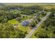 Aerial view of a property nestled in a lush, green neighborhood with mature trees at 18826 Reynolds Pkwy, Orlando, FL 32833