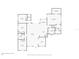 Floorplan of the house with dimensions of the rooms at 18826 Reynolds Pkwy, Orlando, FL 32833