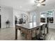 Versatile game room area with a pool table and seating, great for Gathering fun at 18826 Reynolds Pkwy, Orlando, FL 32833
