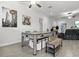 Spacious game room featuring a pool table and seating area, perfect for entertaining guests at 18826 Reynolds Pkwy, Orlando, FL 32833