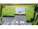 Aerial shot of house featuring a rectangular pool and a large manicured yard at 2527 Shrewsbury Rd, Orlando, FL 32803