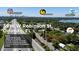 Aerial view of a vacant lot in Orlando, FL near downtown, theme parks, and Valencia College at 3914 W Robinson St, Orlando, FL 32805