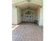 Covered patio with tile flooring, ceiling fan, and lighting at 9003 Pecky Cypress Way, Orlando, FL 32836